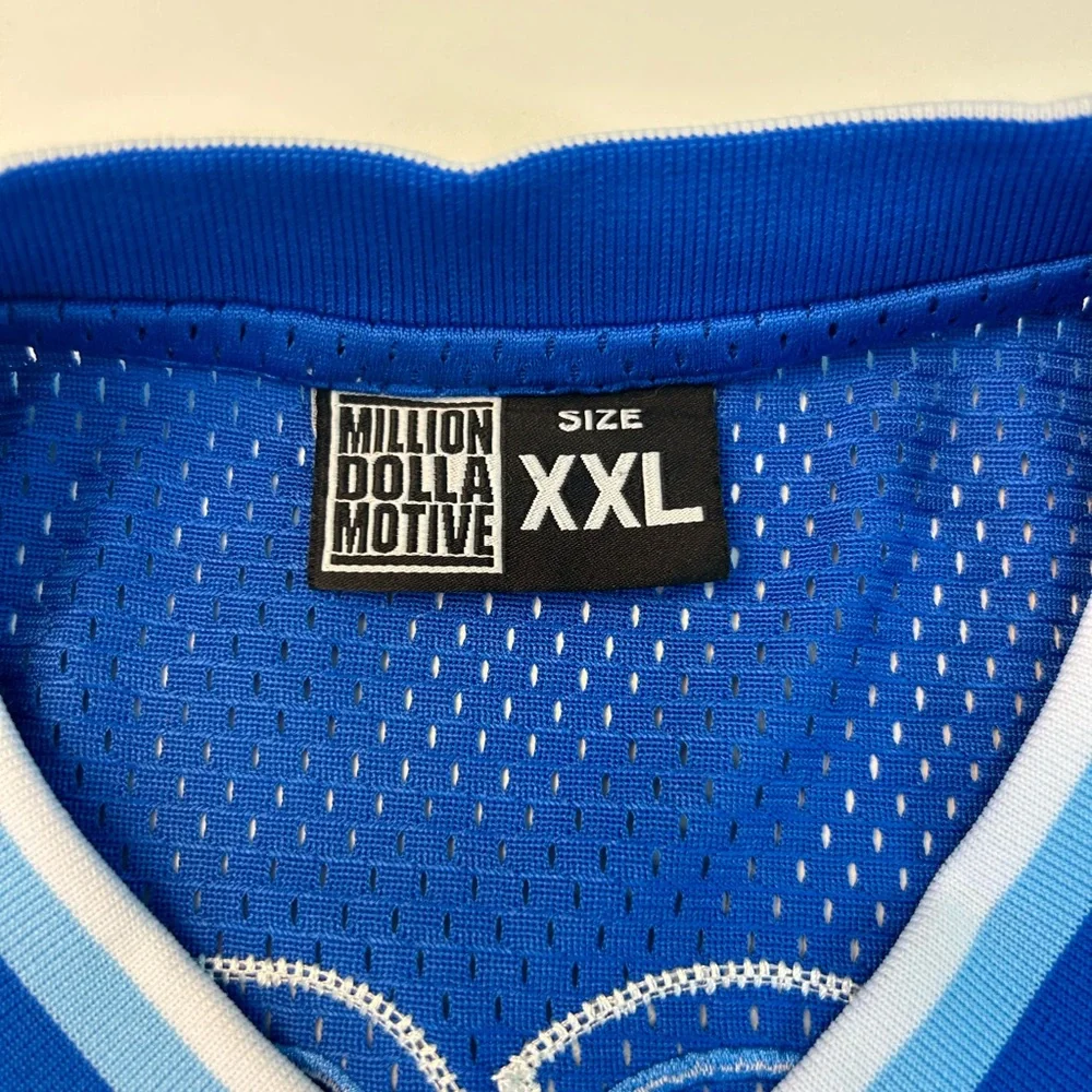 Men's Blue Toronto Blue Jays Jersey, Million Dolla Motive Brand - Picture 9 of 10